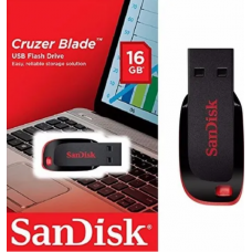 Pen Drive 16gb Cruzer Blade Sandisk Usb 2.0 Original Lacrado