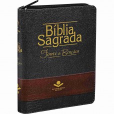 Bíblia Sagrada Fonte de Bençãos - ( RA 045 LMFBZ ) cores diversas
