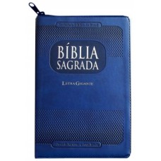 Bíblia Sagrada com Letra Gigante ( RA 065 TIZLGI) - Zíper e Índice Digital