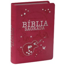 Biblia Sagrada Pequena - Letra Grande (violão NTLH045LG) - Pink ou Azul