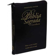 Biblia Sagrada - letra média - zíper (RA 054 cTIZLV)