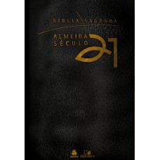 Biblia Sagrada - Almeida Século 21 - Zíper / Letra média