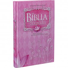 Biblia Sagrada - letra maior - NTLH63 capa dura rosa