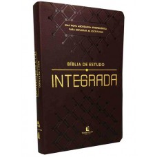 Bíblia de Estudo Integrada - Capa PU Marrom - NVI