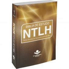 Biblia de Estudo NTLH letra grande ( NTLH 060 E ) capa cristal brochura