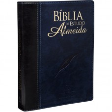 Biblia de Estudo Almeida (RA085BEA) - Letra Grande Capa Luxo Nobre