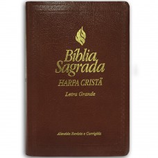 Biblia com harpa Letra Grande (ARC065HLG) - Média Covertex