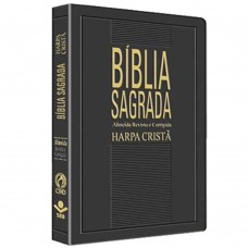 Biblia com Harpa Slim / Letra Grande - Capa Luxo Emborrachada (CPAD)