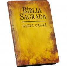 Biblia Sagrada Fonte de Bençãos Zíper - letra maior e harpa (ARC04HLMFB)