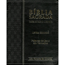 Biblia com harpa e corinhos Pequena PJV - Letra Grande LUXO