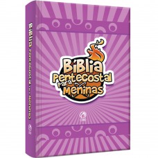 Bíblia Pentecostal para Meninas ( NTLH043BPMA ) - Capa Rosa 3D