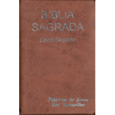 Bíblia Sagrada Letra Gigante - Indíce zíper PJV - ARC