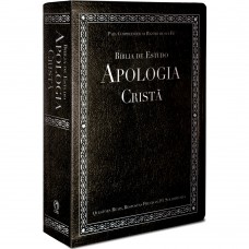 Biblia de Estudo - Apologia Cristã (Defesa da Fé) - capa luxo