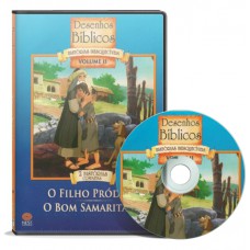 Coleção Desenhos Bíblicos - O filho pródigo e O bom samaritano - DVD Volume 11