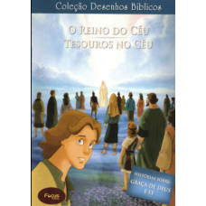 Coleção Desenhos Bíblicos - O Reino do Céu e Tesouros no Céu - DVD Volume 9