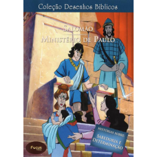 Coleção Desenhos Bíblicos - Salomão e Ministério de Paulo - DVD Volume 13