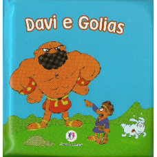 Livro de Banho do Bebe - DAVI e GOLIAS