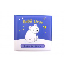 Banho dos bebes - Livro de banho Urso