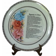 Prato Decorativo em Porcelana - Médio